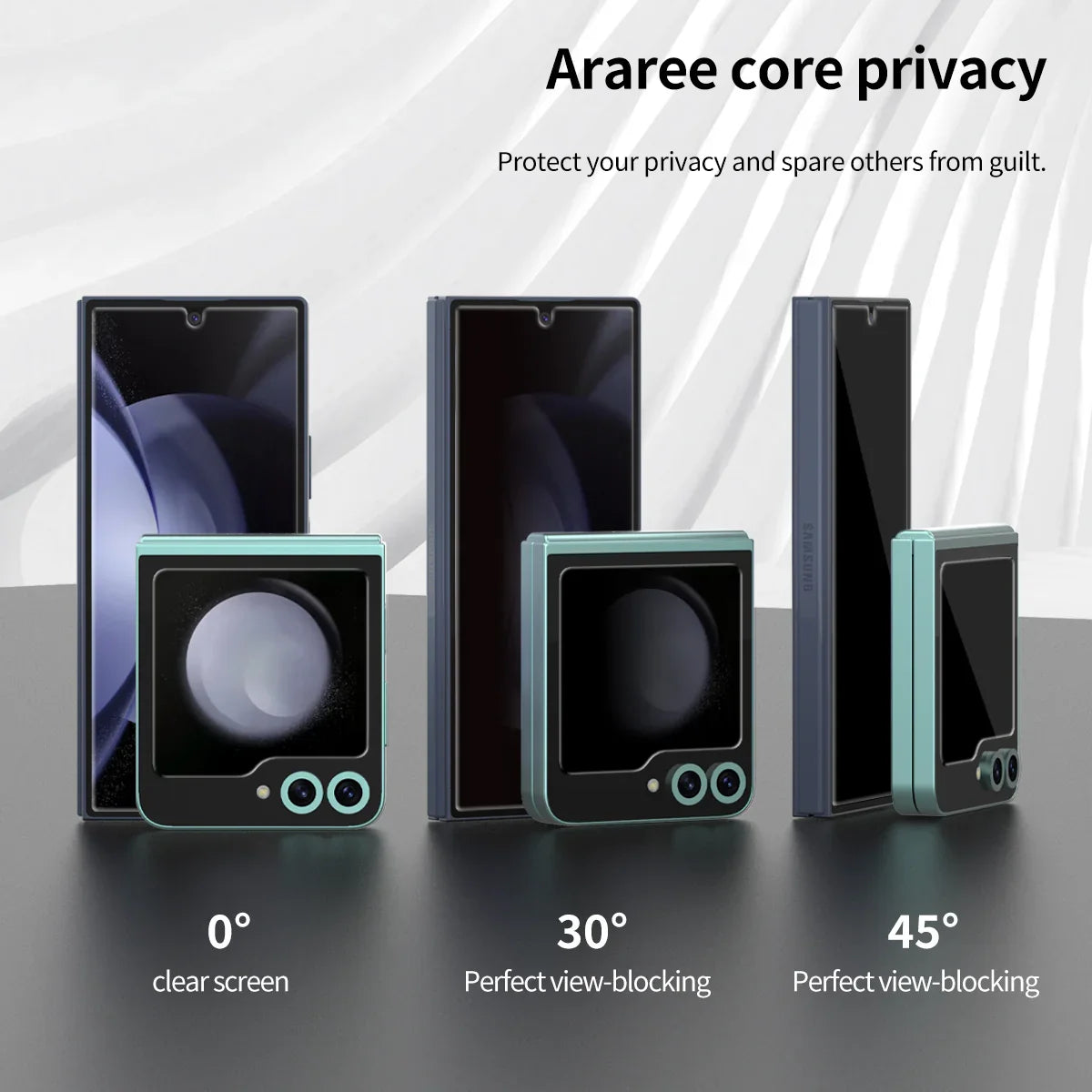 Araree Samsung Z Fold 6 Core Glass - Privacy - Tashqila Araree Samsung Z Fold 6 Core Glass - Privacy - Tashqila